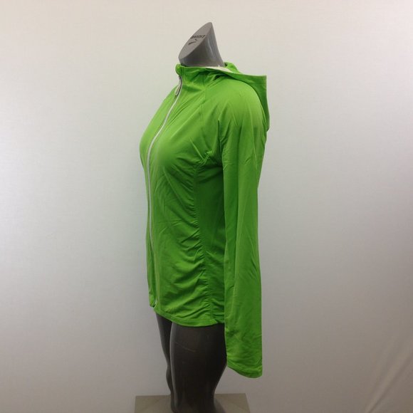 Tuff Athletics Hoodie Jacket Women's XL Green - Picture 4 of 6
